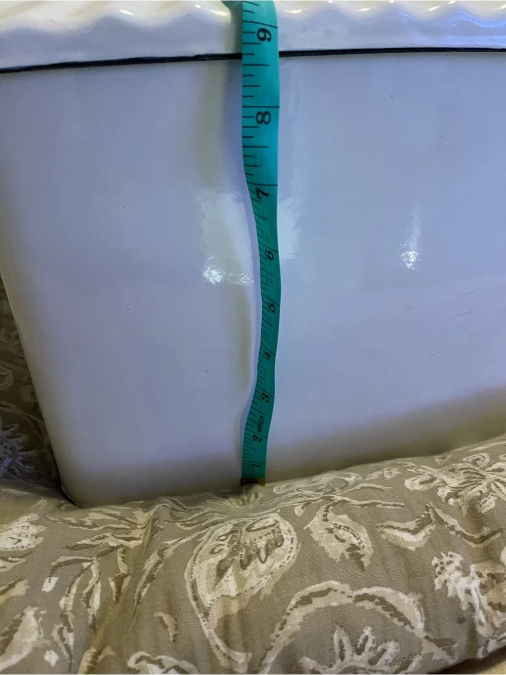 Hobby Lobby White Bread Box with Black Lettering